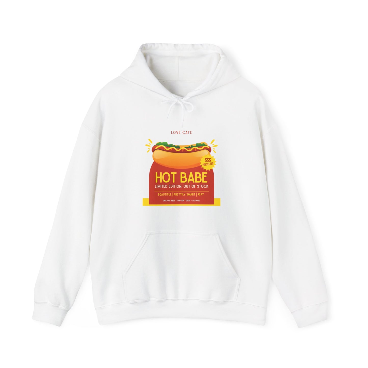 'Hot Babe' Hooded Sweatshirt