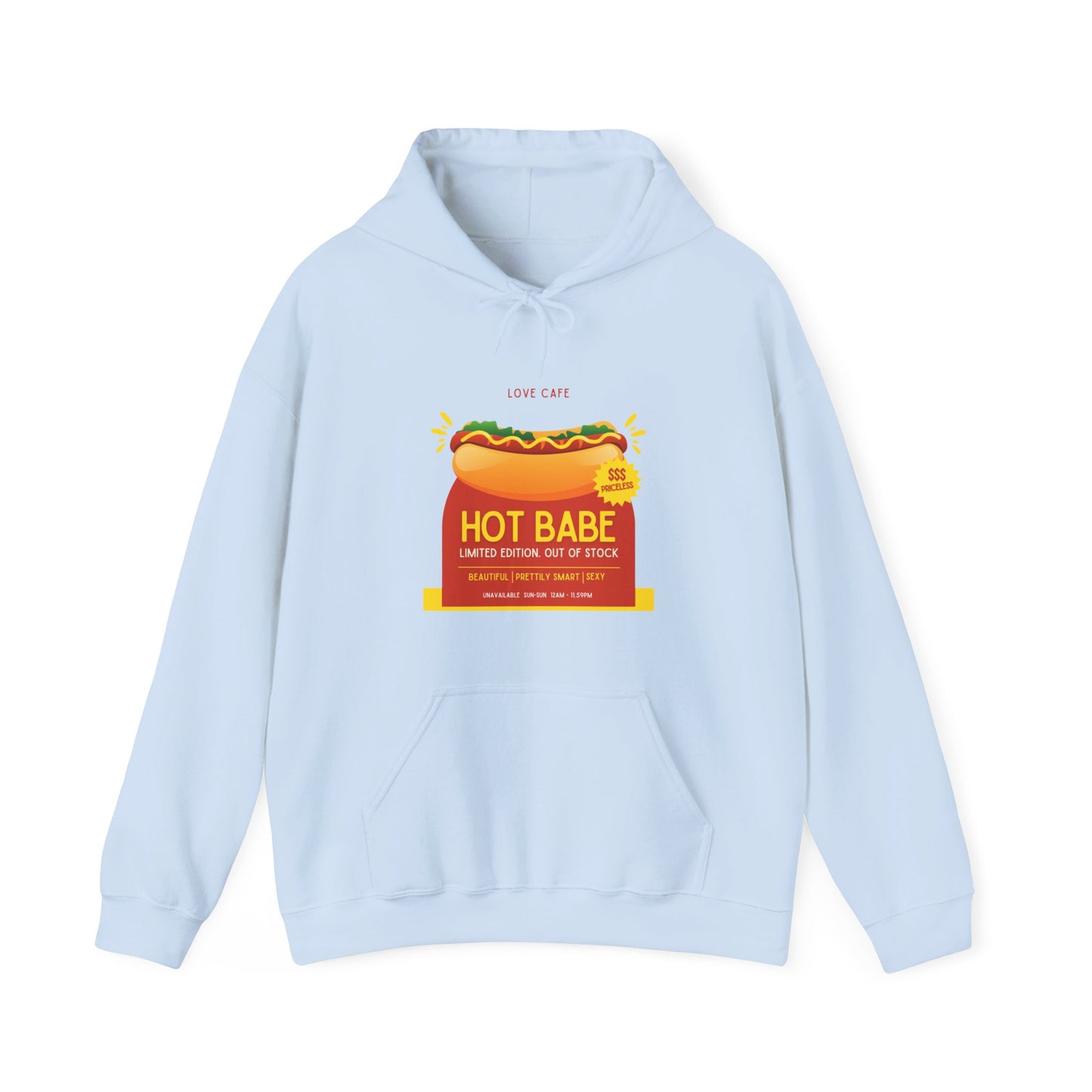 'Hot Babe' Hooded Sweatshirt